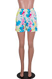 Summer Casual Colorful Tie Dye Print Beach Shorts MD406