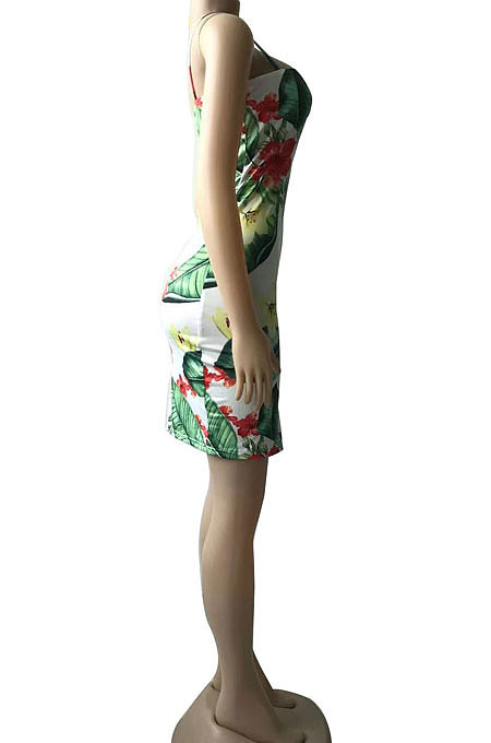 Sexy Package Buttocks Tight Open Fork Temperament Commuter Slip Dress CYC731