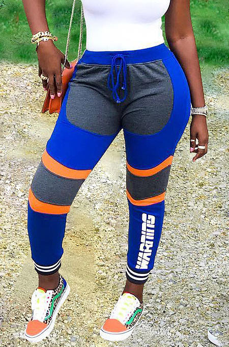 Fashion Tight Mid Waist Casual Long Pants CYC735
