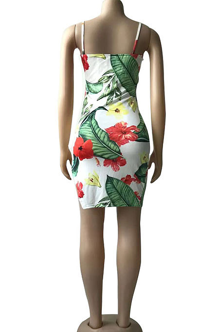 Sexy Package Buttocks Tight Open Fork Temperament Commuter Slip Dress CYC731