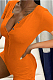 Casual Home The Double-Breasted Embroidery Jumpsuit Q790