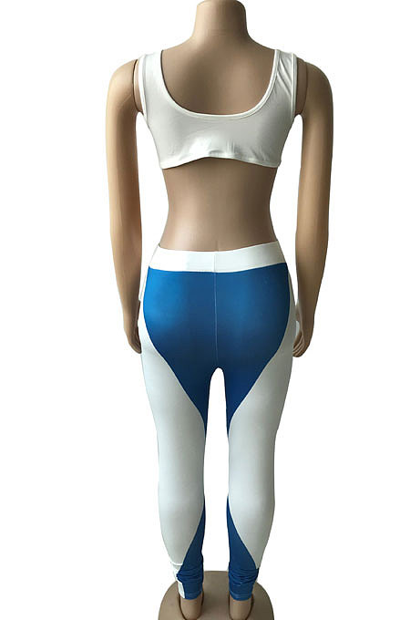 Vest Sleeveless Milk Silk Temperament Commuter Spliced Color Bodycon Jumpsuits CYC727
