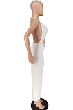 Euramerican Fashion Pit Bar Pure Color Dress KSN8071