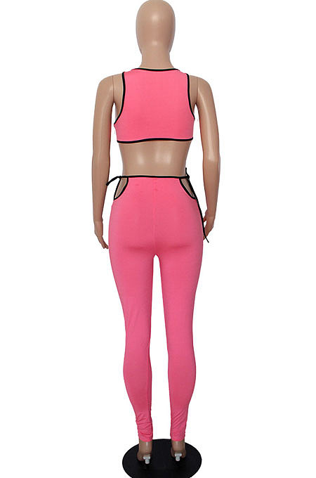 Casual Trendy Pure Color Sexy Pants Sets YMM9060