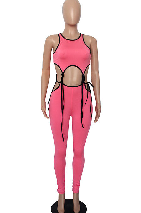 Casual Trendy Pure Color Sexy Pants Sets YMM9060
