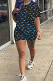 Digital Printing Trendy At Home Casual Shorts Sets YX9269