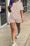 Digital Printing Trendy At Home Casual Shorts Sets YX9269