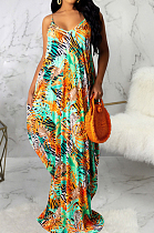 Sexy Fashion V Neck Loose Sling Dress SMR10020