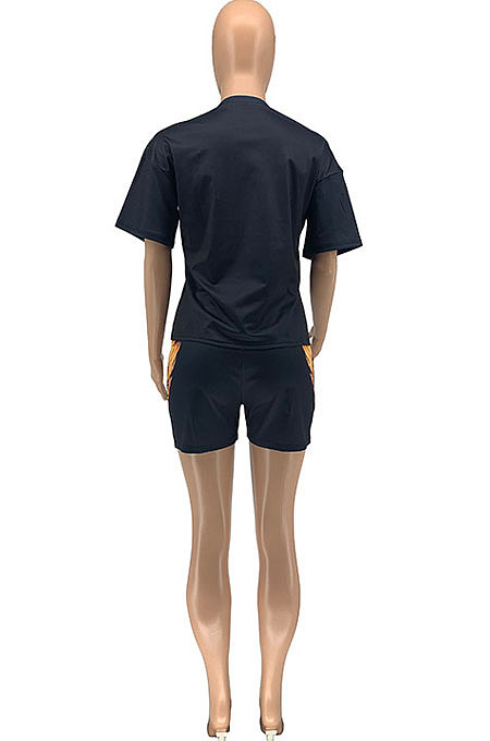 Printing Short Sleeve Two-Pieces GLS8127