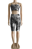 Euramerican Women Colorful Tie Dye Two-Piece WM2414