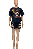 Printing Short Sleeve Two-Pieces GLS8127