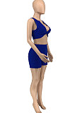 Yoga Knitting Jacquard Sport Pure Color Shorts Sets GLS8163