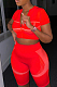 Euramerican Women Pure Color Casual Two-Piece HYM6081