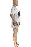 Printing Short Sleeve Two-Pieces GLS8127