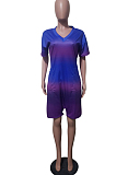 Fashion Casual Print Loose Jumpsuits JH226