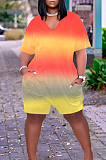 Fashion Casual Print Loose Jumpsuits JH226