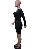 Fashion Sexy Women Bind Contrast Color Single Sleeve Jumpsuits JH231 