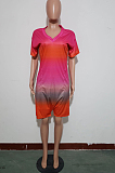 Fashion Casual Print Loose Jumpsuits JH226