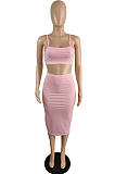 Fashion Sexy Sling Vest Tight Oen Pace Two-Piece JG029