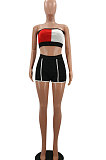Sexy Casual Fashion Spliced Two-Pieces AYA7005