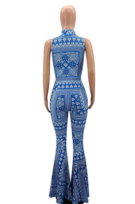 Fashion Casual Printing Sleeveless Two-Pieces AYA7007
