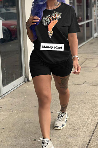 Trendy Casual Sport Women Shorts Sets LL6290