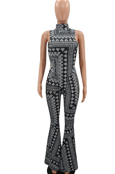 Fashion Casual Printing Sleeveless Two-Pieces AYA7007