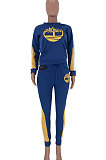 Casual Women Printing Winter Sport Pants Sets HG5296