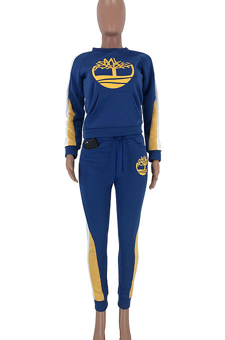 Casual Women Printing Winter Sport Pants Sets HG5296