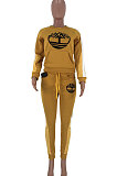 Casual Women Printing Winter Sport Pants Sets HG5296