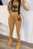 Casual Women Printing Winter Sport Pants Sets HG5296