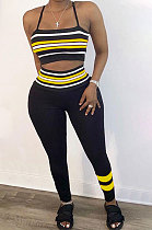 Sexy Stripe Gallus Two-Pieces OH8022