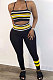 Sexy Stripe Gallus Two-Pieces OH8022