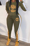 Casual Women Printing Winter Sport Pants Sets HG5296