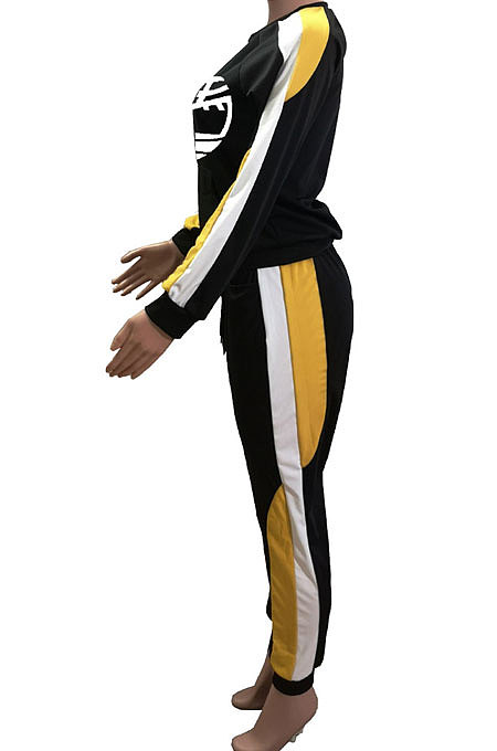 Casual Women Printing Winter Sport Pants Sets HG5296