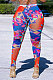 Printing Tight Carry Buttock Cultivate One's Morality Trendy Long Pants XXR2142