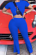 Euramerican Women Sport Package Buttocks Pure Color Two-Piece PQ8015