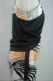 Digital Printing Gallus Sleeveless Trendy Casual Pants Sets SMX2022