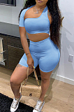 Fashion Sexy Women Hollow Out Pure Color Two-Piece MLL170