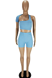 Fashion Sexy Women Hollow Out Pure Color Two-Piece MLL170