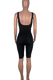 Women Pure Color Rubber String Sexy Cultivate One's Morality Romper Shorts MOL145