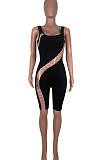 Women Pure Color Rubber String Sexy Cultivate One's Morality Romper Shorts MOL145