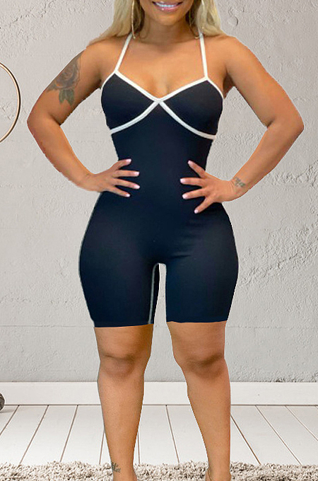 Sexy Bind Backless Sling Hang A Neck Jumpsuit QL1005