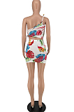 Summer Fashion Casual Print Two-Piece QL1012