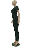 Sexy Casual Super Elastic Rid Tight Sport Two-Piece TRS1135