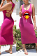 Summer Fashion Vest Lips Print Casual Dress JG021