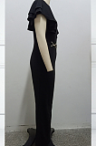 Fashion Casual V Neck Pure Color Sumpsuit SMR10039