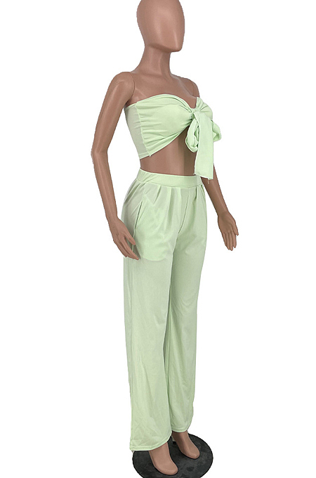 Sexy Chest Wrap Hang A Neck Various Wear Two-Piece HY5216