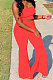 Pure Color Ruffle Women Wide Legs Chest Wrap Two-Pieces MQX2326