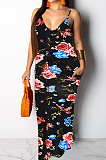 Fashion Summer Casual Loose Sleeveless V Neck Dress SMR10200